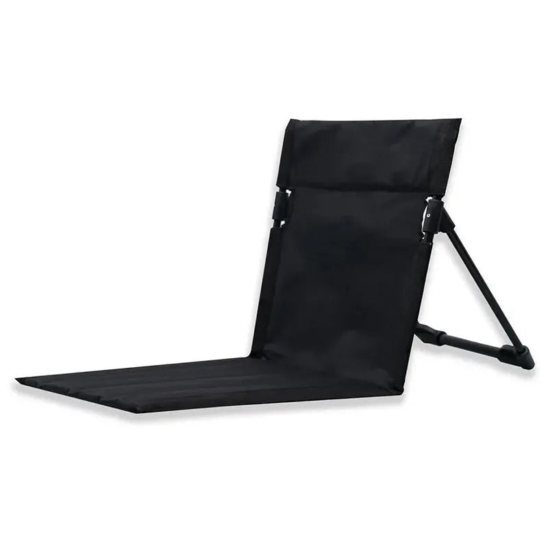 chaise de camping noir leger