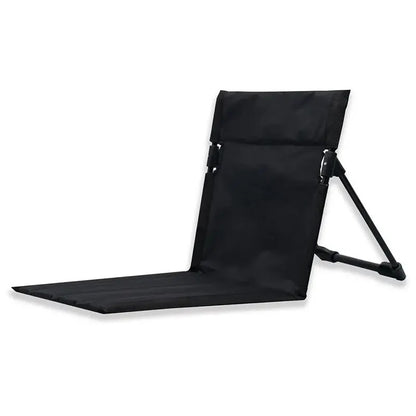 chaise de camping noir leger