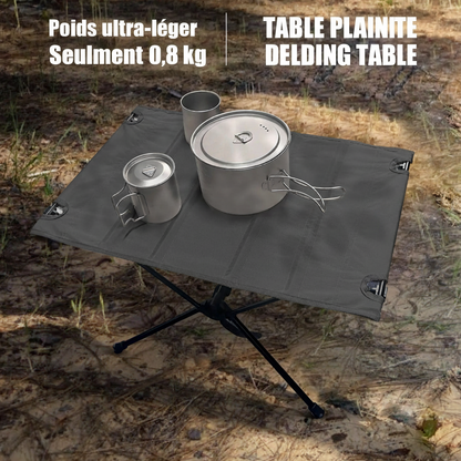 Table de camping poid 0,8kg