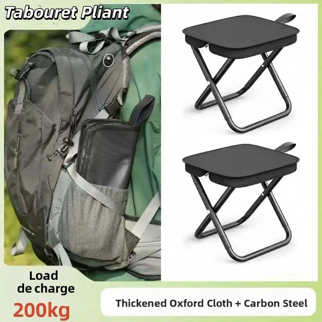 Tabouret Pliant - version française